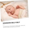 BIUDECO Cotton Baby Belly Suort Band Newborn Belly Belt for