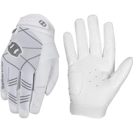Seibertron B-A-R PRO 2.0 Signature Baseball/Softball Batting Gloves Super Grip Finger Fit For Adult White XXL