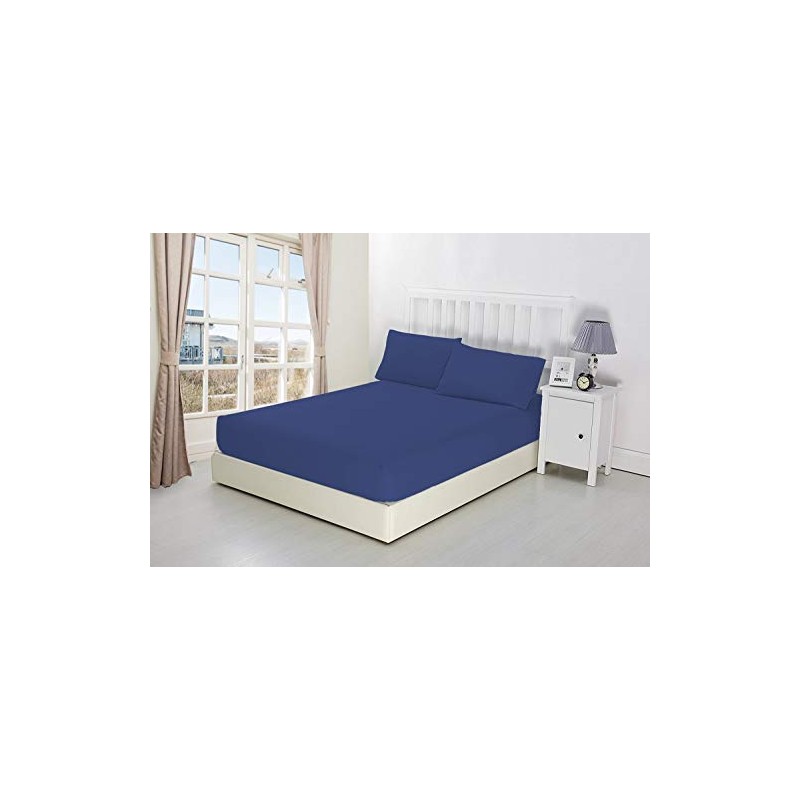 CreationsMart 100% Egyptian Cotton 10"/25CM Deep sheets Fitted - Single