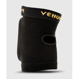 Venum Contact Elbow Pads - Black/Gold - L