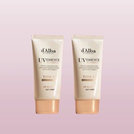 Dalba Pink Tone-Up Sunscreen 50ml 1+1 SPF50+PA++++ Waterful Whitening Wrinkle-Improving UV Protection Watery Glow Sunscreen / 달바 핑크 톤업 선크림 50ml 1+1 SPF50+PA++++ 워터풀 미백 주름개선 자외선차단 물광 광채 워터리 썬크림