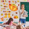 JarThenaAMCS 42Pcs Fall in Love with Learning Bulletin Board Kit
