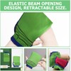 3 Piezas Guante Exfoliante Fibra Vegetal de Bambú Verde
