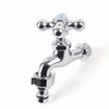 Multi-Purpose Balcony Faucet with Washing Machine Connection Washing Machine Faucet Red