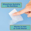 Travel Laundry Detergent Sheets with Foldable Laundry Bag and Strong