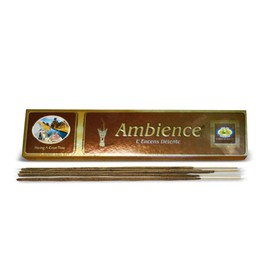 Cycle Brand Ambience Masala Incense Sticks, 90 Sticks | 9" Inch Agarbatti Sticks with 50 Mins Burning time | Sweet, Woody, Spicy Fragrances | Natural Fragrance for Puja & Meditation | 15 Sticks/Pack