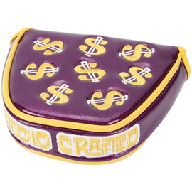 Studio Crafted Putt for Dough Golf Mallet Putter Cover Magnetic Closure