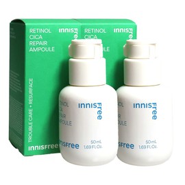 Innisfree Retinol Cica Trace Ampoule 50ml x2 / 이니스프리 레티놀 시카 흔적 앰플 50ml x2개