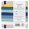 Busy B Password Book - Multicoloured Striped Cover – All