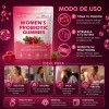 60 Gomitas Arándano Probiótico Apoyo Digestivo Femenino