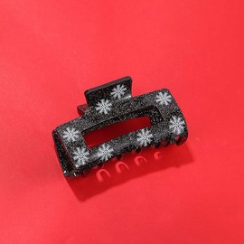 Christmas Hair Clips Hair Accessories for Women Girls Hair Claw Clips Hairpins Strong Hold Nonslip Hair Clip for Decoration 1 Pcs (F)