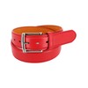 CTM® Men's Basic Belt, Large, Red