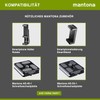 Mantona Kaleido 21185 Mini Photo/Table/Travel Tripod with Ball Head with