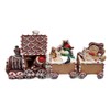Fachhandel Plus Decorative Figurine Christmas Train Gingerbread Look Christmas Classic