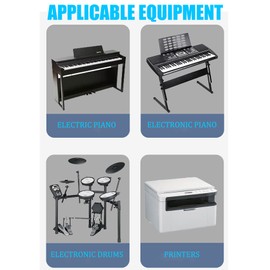 5Pack USB C Female to Printer Male Adapter, TUNGHEY USB Type C to USB B Convert Connector Support Data Sync Compatible with Printer and Piano DAC (5Pack)