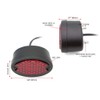 Alchemy Parts Motorcycle LED Stop Taillight for Royal Enfield Continental