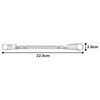 TONE M45-1214 Long Box Wrench (45°) 2-Sided, Widths 12 x
