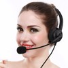 USB Call Center Headset Noise Cancelling Microphone, Mute Function, Universal
