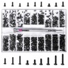 Pack of 500 Micro Screws, Electronic Screws, Laptop Repair Screws,