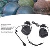 Shooting Headset Shooting Earmuffs Ear Hearing Protection Headphones Sound Amplification