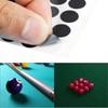 Pool Ball Position Marker, Black Billiard Spot Stickers Pool Table