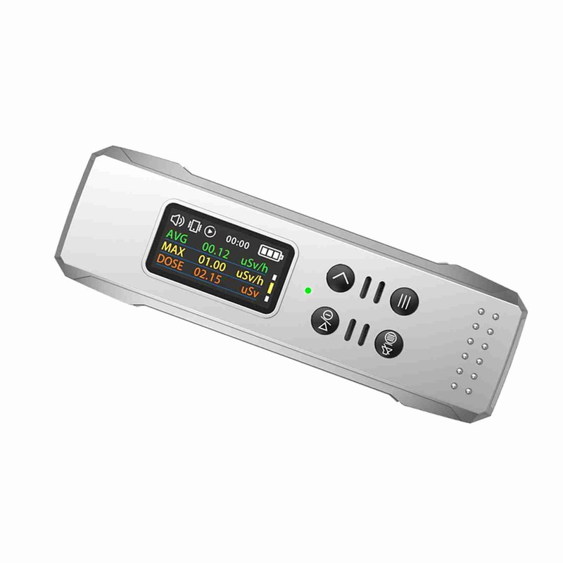 Portable Nuclear Radiation Detector Handheld Geiger Counter 0.96inch TFT Display