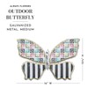MACKENZIE-CHILDS Always Flowers Outdoor Butterfly Wall Decor, Medium