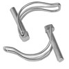 HEAVYTOOL Folding Pipe Pins 8.0 mm x 50 mm for