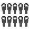 10PCS Oscillating Saw Blade 20mm Universal Metal Wood Oscillating Multitool