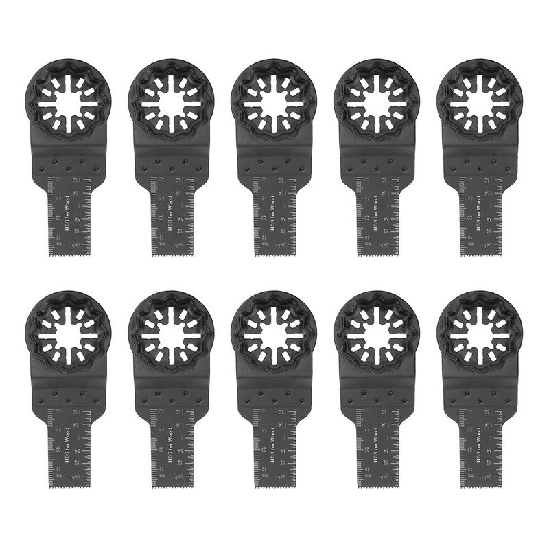 10PCS Oscillating Saw Blade 20mm Universal Metal Wood Oscillating Multitool