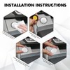 QZTYTY Car Push Start Button Cover, Ignition Switch Button, Engine