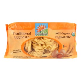 UD_Bionaturae Instant Spaghetti Egg Pasta 8.8 oz Case of 12 Durum Semolina Cooked Style Primary Ingredient Rice Packaged in Box