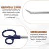 ASM Extra Long Thick Toe Nail Scissors with Nail File