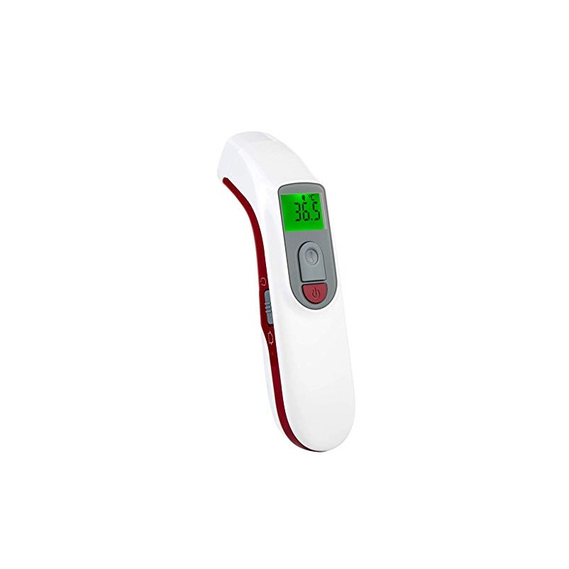 AEON Termometro Digitale Infrarossi Frontale senza contatto, fronte, ambiente, oggetti,