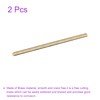 DMiotech 1Pack 8mm x 300mm, Brass Solid Round Rod, Brass
