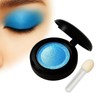 Blue Shimmer Powder Eyeshadow Single, Compact With Sponge-Tip Applicator
