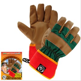 Corvus Corvus_600607 A600607 Kids at Work Work Work Gloves Faux Leather