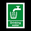 5x Drinking Water Sign - (A4) 200mm x 300mm -