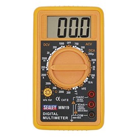 Sealey Digital Multimeter 7 Funktion, 1 Stück, MM19