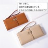 Haffukiry Women's Bi-fold Wallet, 12 Card Bill Compartment, Zipper Coin