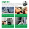 150Pcs Nylon Universal Cable Tie Buckle for Car,Heavy Duty Plastic
