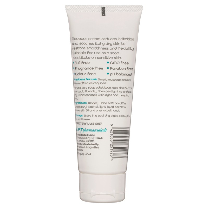 Topiderm Aqueous Cream Sls Free 100g