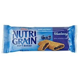 Kellogg's Nutri-Grain Cereal Bars (Blueberry, 1.3 oz Packages, Pack of 48)