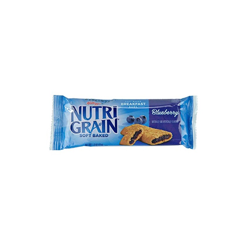Kellogg's Nutri-Grain Cereal Bars (Blueberry, 1.3 oz Packages, Pack of