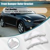 GXARTS 1 Pair Front Left and Right Side Bumper Outer
