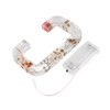 Floral Resin Letter Light Dry Flower and Alphabet Shape LED