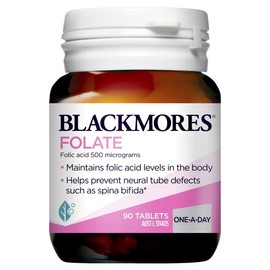 Blackmores Folate Folic Acid 500mcg Tab X 90