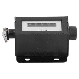 5 Digit Mechanical Tally Counter Resettable Hand Pull Metal Lap Counter Manual Clicker for Counting 0-99999