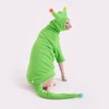 GigglyHouse Sphynx Cat Clothes, Warm Cat Jumpsuit with Hat and