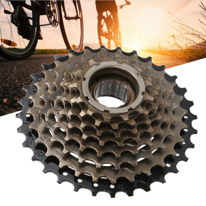 MEIJUN 8 Speed Threaded Freewheel 13‑32T Mountain Bike Freewheel Threaded